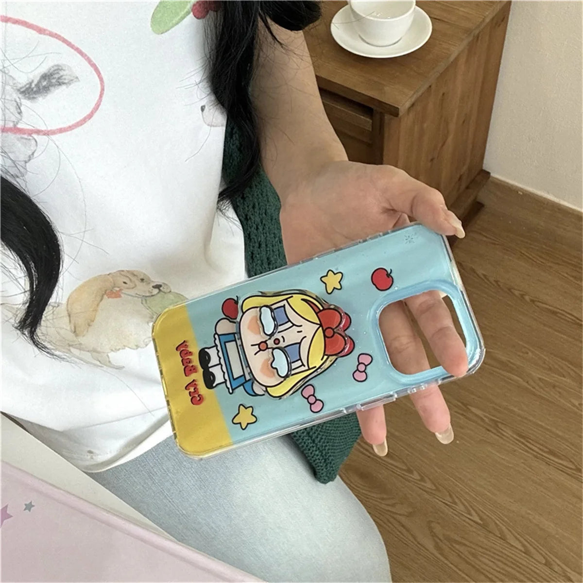 Funny Cartoon Girls Phone Case For iPhone