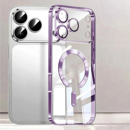 Luxury For Magsafe Magnetic Plating Phone Case For iPhone