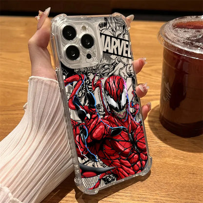 Cool Marvel Spider Man Venom Clear Case For iPhone