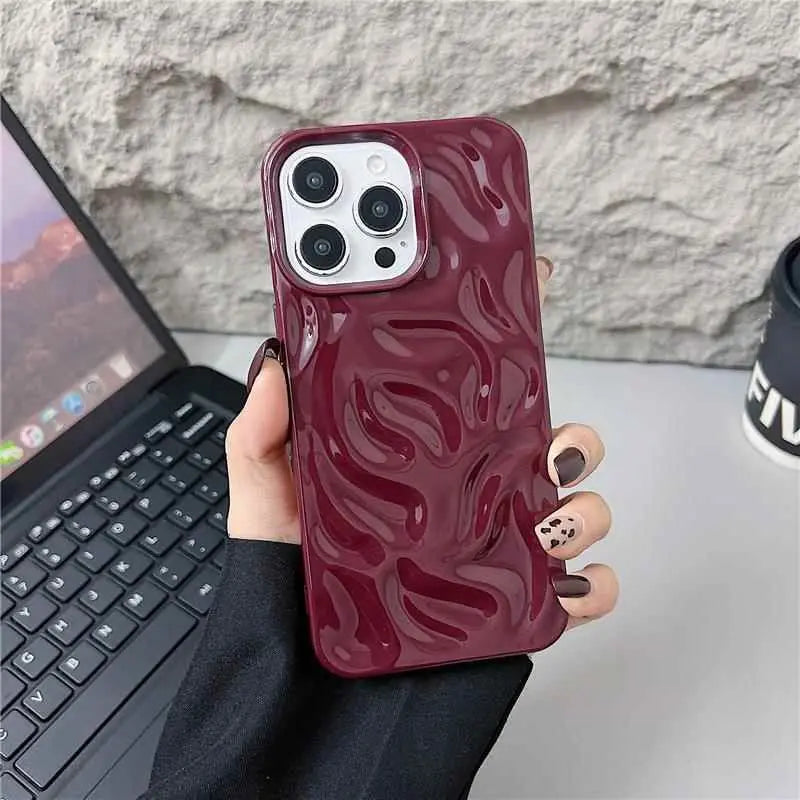 Rose Meteorite Pattern Texture Phone Case