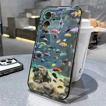 Ocean Animal Cute Phone Case For iPhone