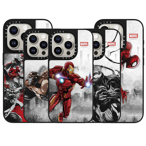 Marvel Spider Man Iron Man Series Phone Case For iPhone