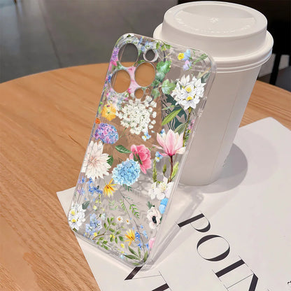 Colorfu Flowers Bloom Painted Phone Case