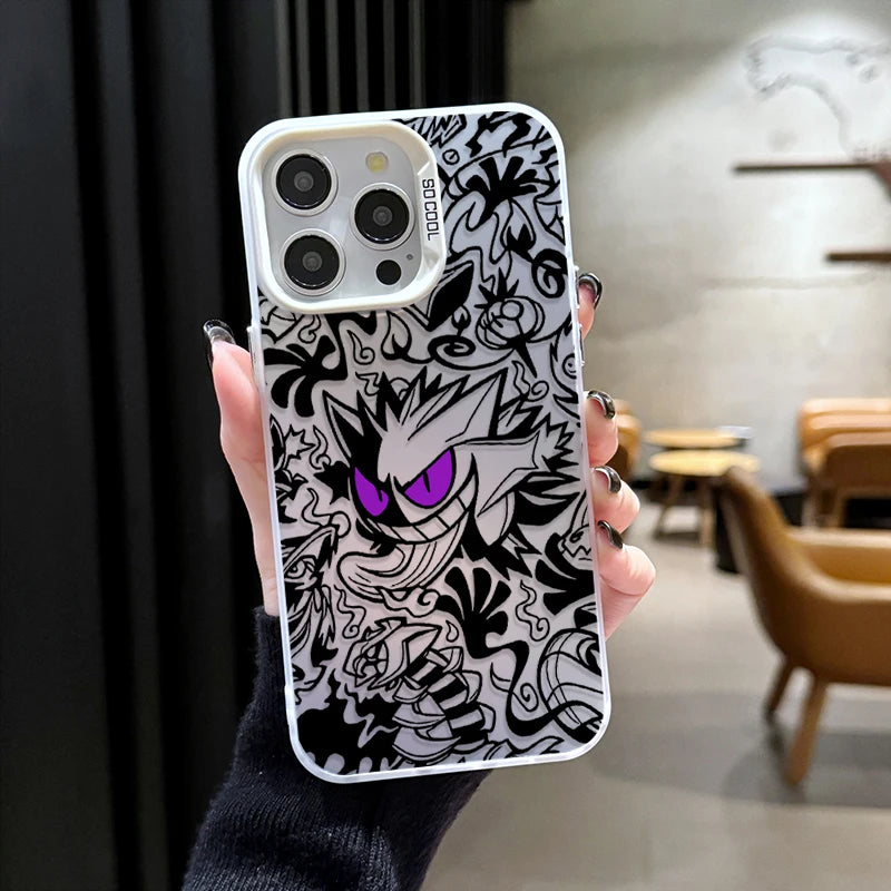 Pokemon Gengar New Hard Phone Case For iPhone Shockproof Cover