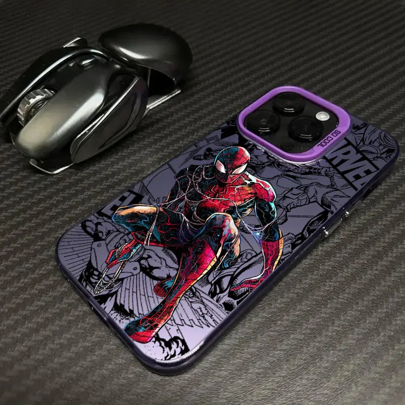 Cool Marvels Spider Mans Phone Case For iPhone
