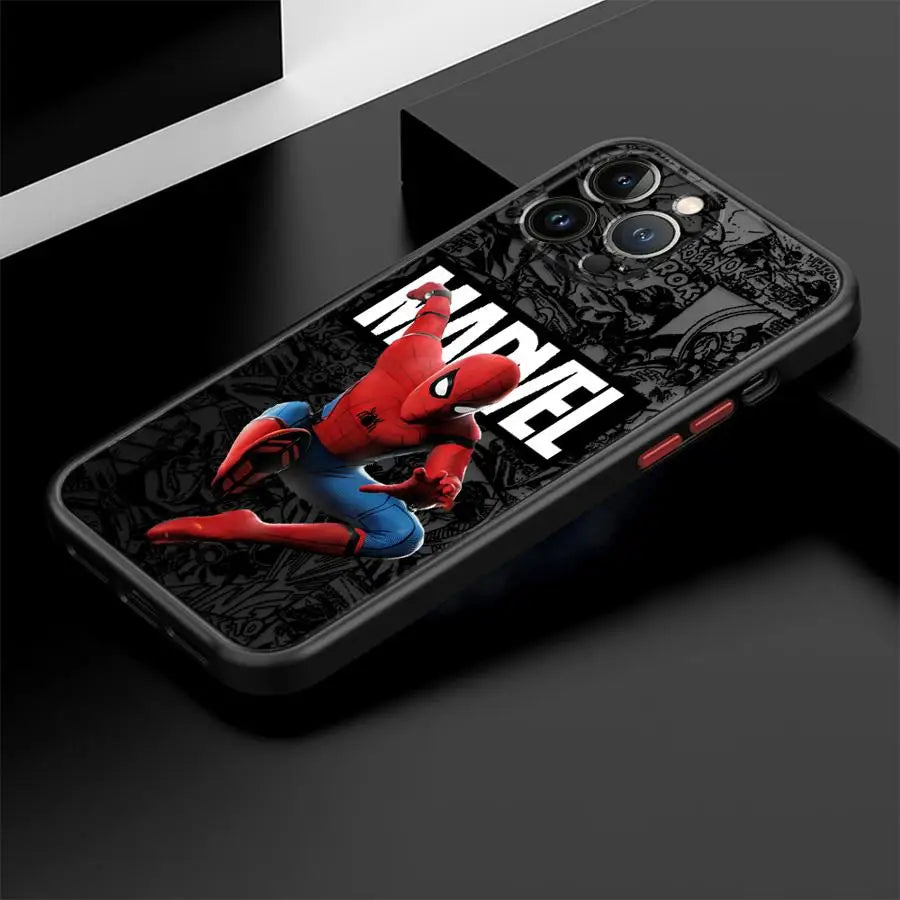 Spider Man Heroes Return Back Phone Cover Case For iPhone