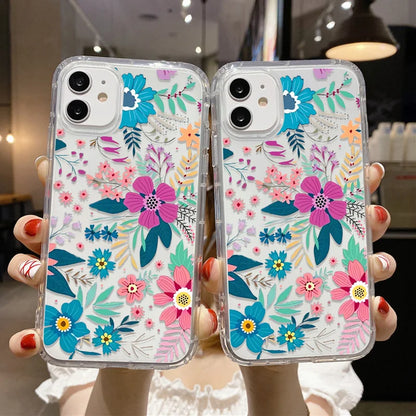 Daisy Flowers Pattern Phone Case For iPhone