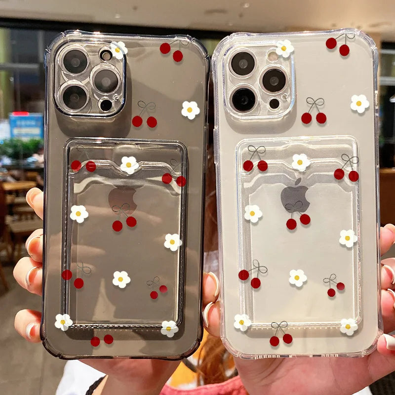 Cute Smile Transparent Phone Case For iPhone