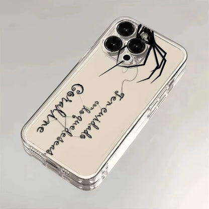 Coraline Soft Clear Phone Case For iPhone