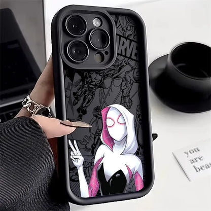 Spider Man Spider Gwen Marvel Case For Apple iPhone
