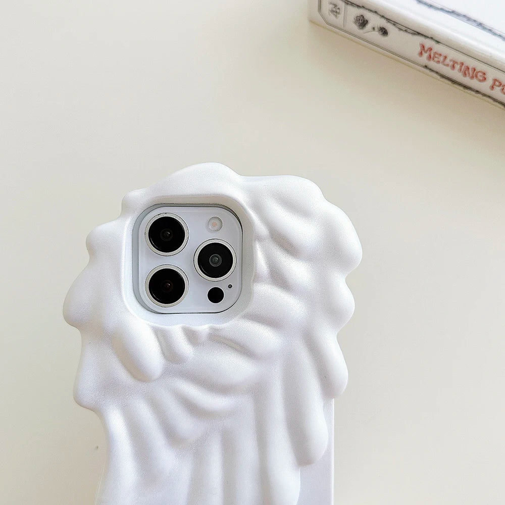 Angel Wings Shockproof Cover Cartoon Shatter Silicone Soft Case For iPhone