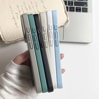 Luxury Magsafe Matte Magnetic Phone Case For iPhone