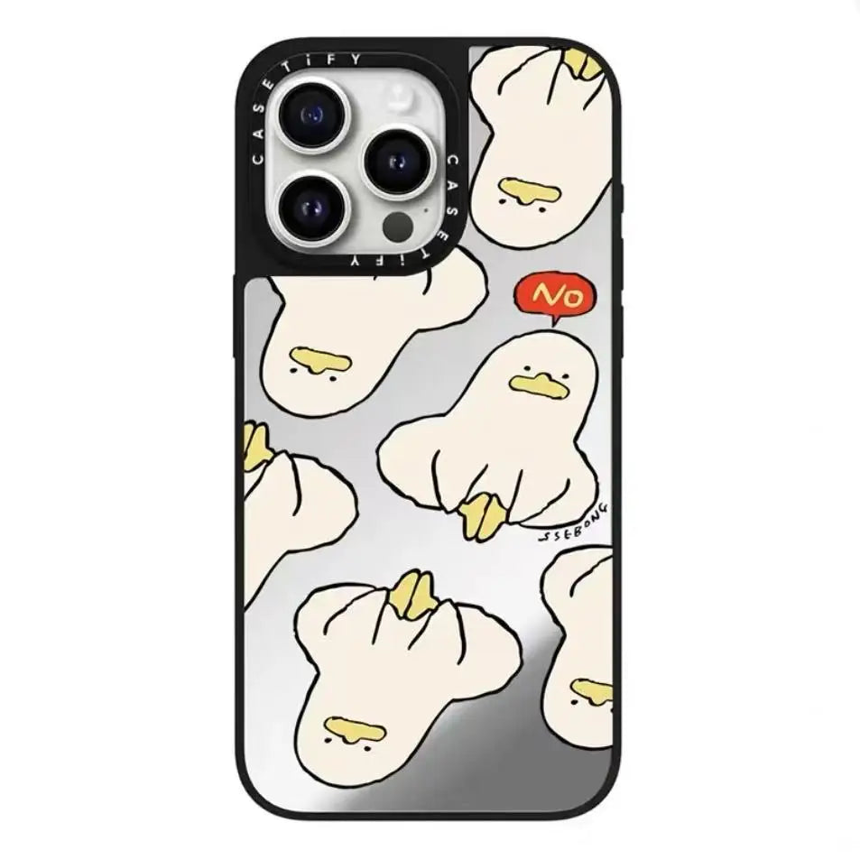 Watercolor Bear Design Silicone Phone Case
