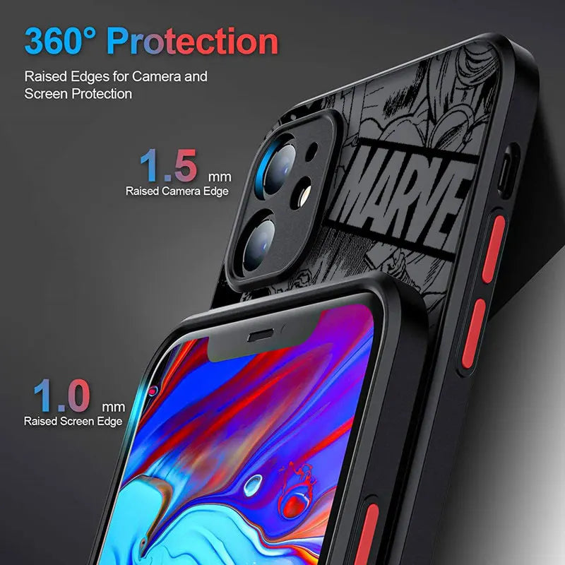 Cool Marvel Spider Man Venom Phone Case For iPhone