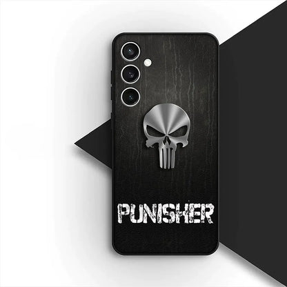 Cover For Apple iPhone The Punisher Marvel Skull