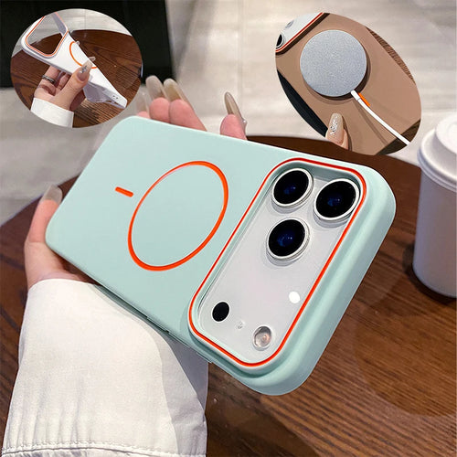 Leather Aromatherapy MagSafe Armor Case For iPhone