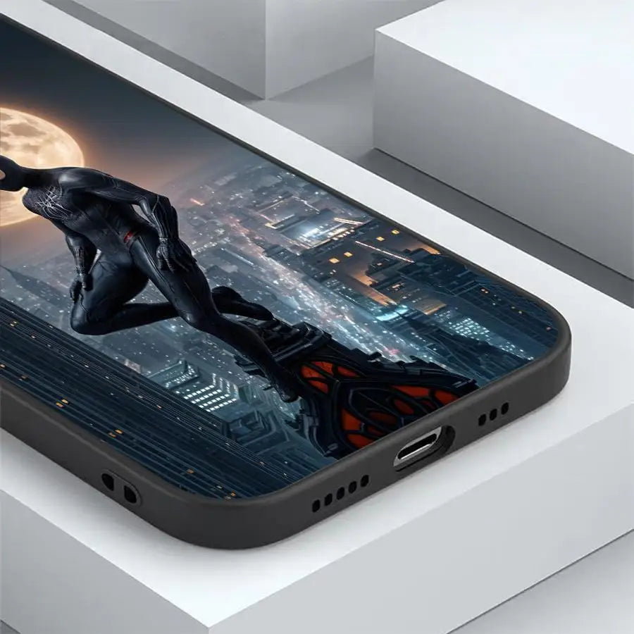 Phone Case For Apple iPhone Marvel Smart Spider Man