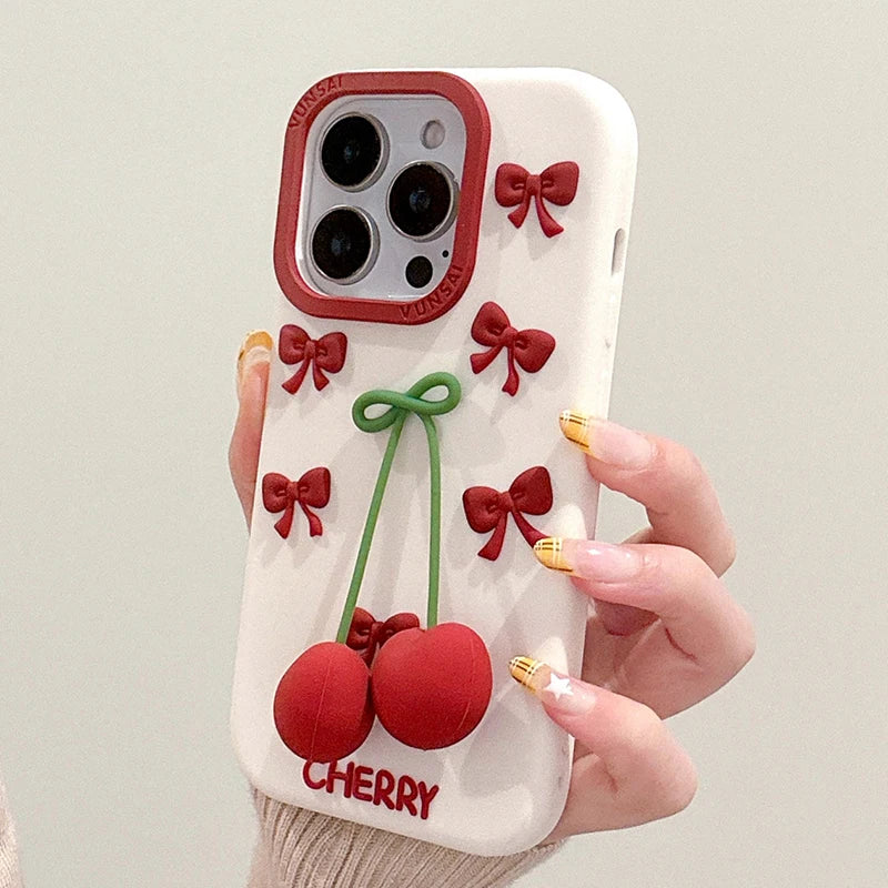 Cherry Soft Silicone Phone Case