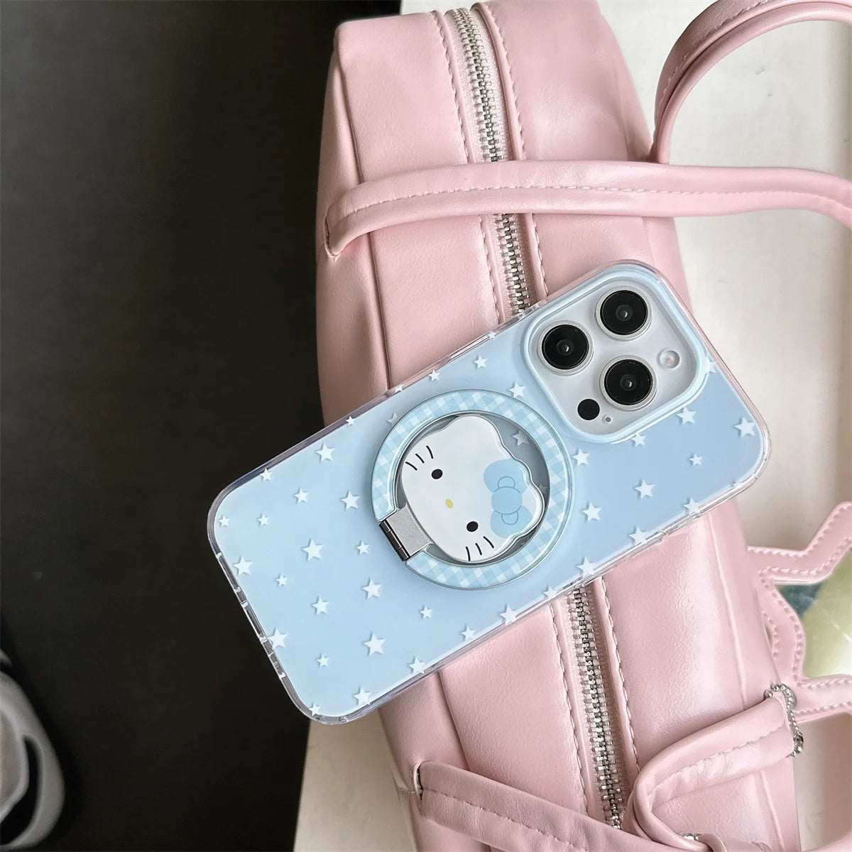 Korean Cute Star Magnetic Phone Case For iPhone