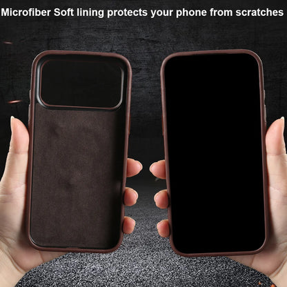 Premium Crocodile Leather Case For iPhone Back Cover
