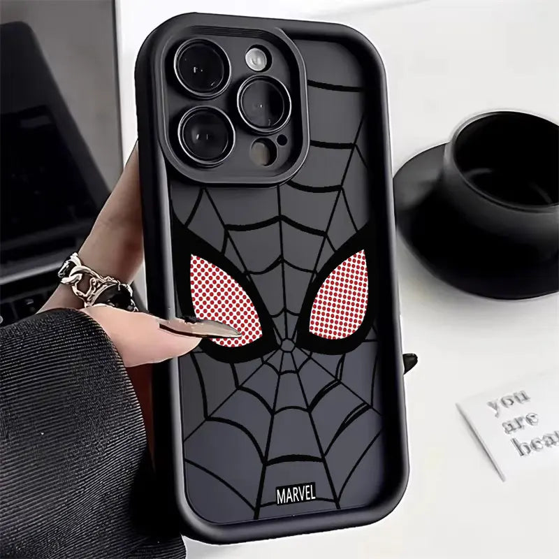 Spiderman Marvel Spider Man Silicone Case For iPhone