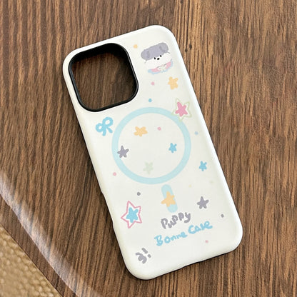 Cute Lucky Magnetic Stand Phone Case