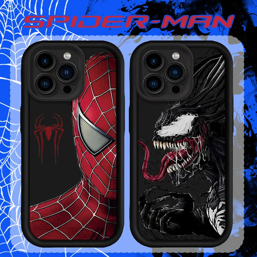 Marvel Movie Spider Man Anime Venom Comic Case For iPhone