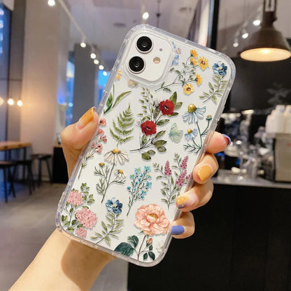 Daisy Flowers Pattern Phone Case For iPhone