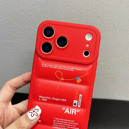 Luxury Sneakers Down-Filled Phone Case For iPhone