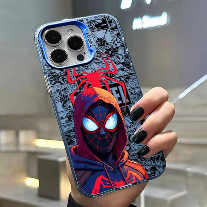 Marvel Cute Spider Men Cover For Apple iPhone Colorful Phone Case