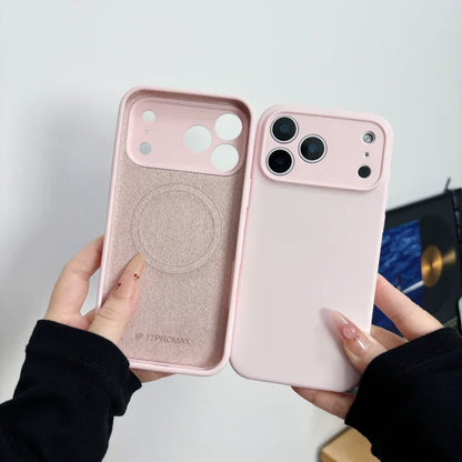 Luxury Liquid Silicone Magsafe Magnetic Phone Case For iPhone