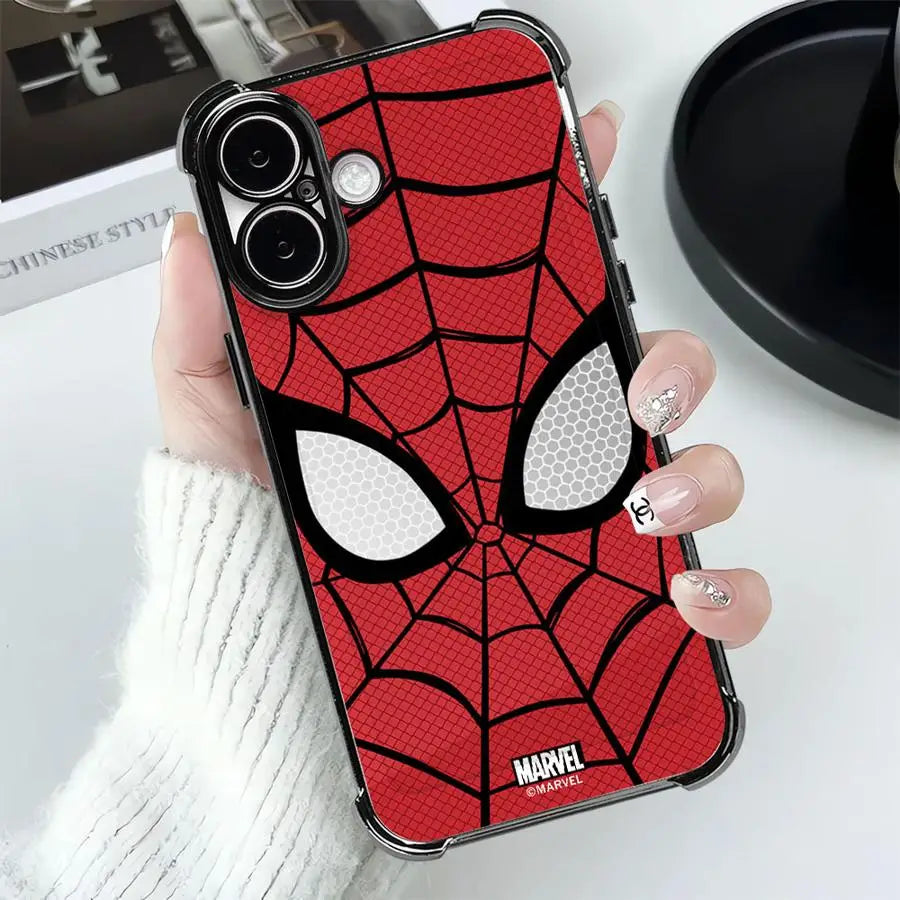 Case For Apple iPhone Cover Marvel Spiderman Logo