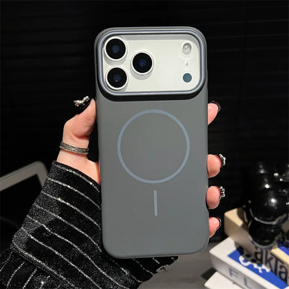 Luxury Solid Colors Magnetic Phone Case For iPhone Air