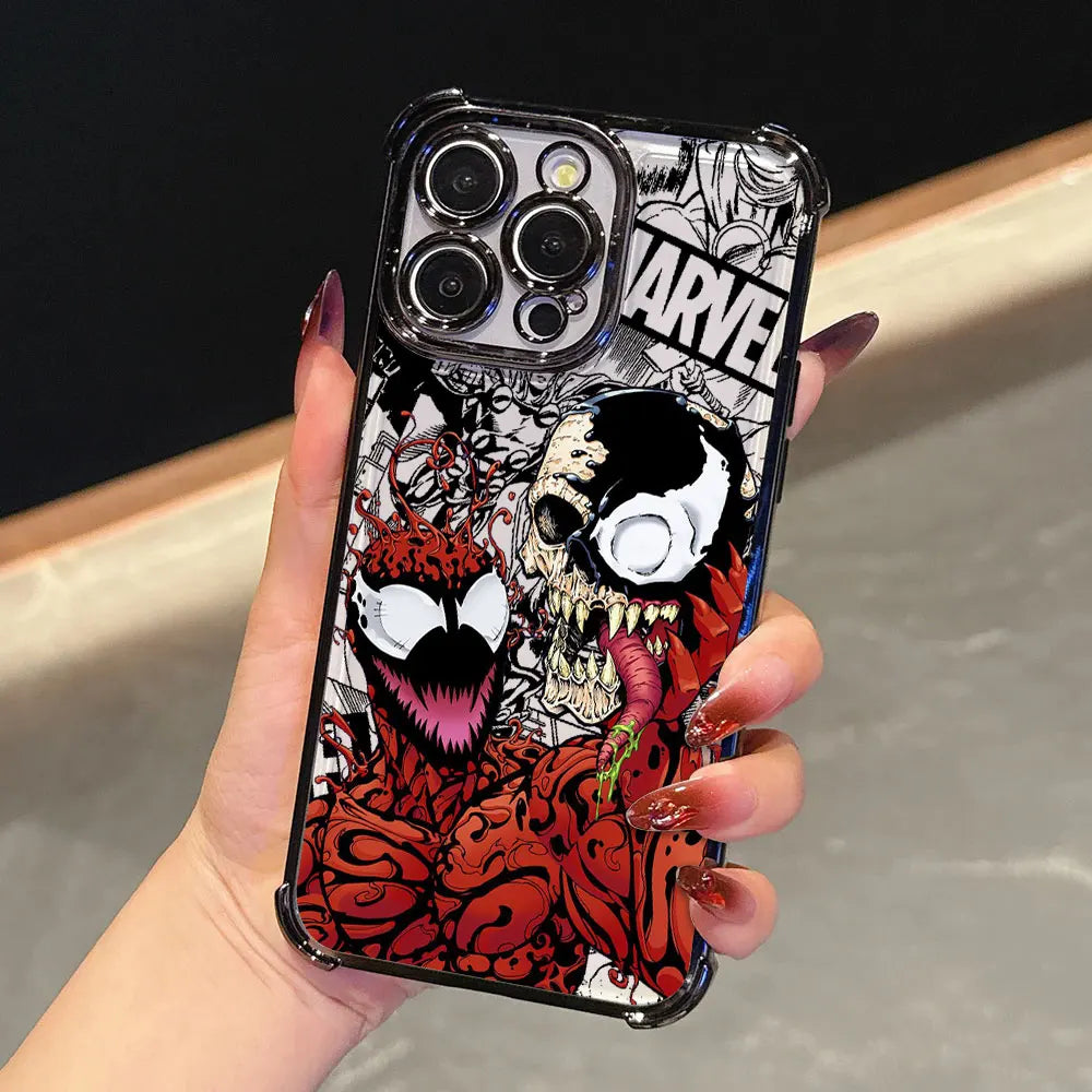 Venom Marvel Cool Luxury Shockproof Case For iPhone