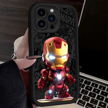 Marvel Spider Man Iron Man Version Case For iPhone
