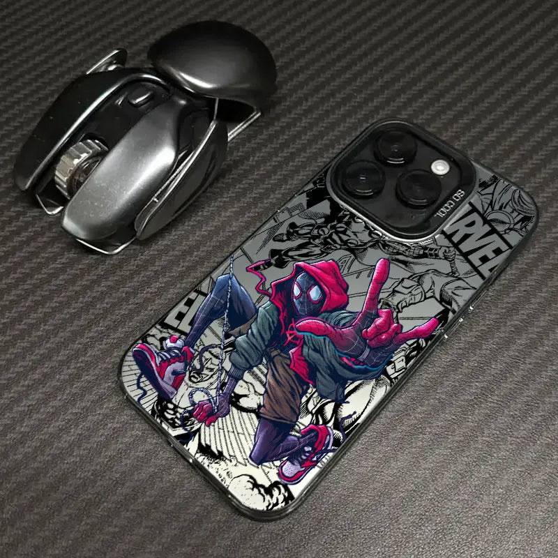 Cool Marvels Spider Mans Phone Case For iPhone