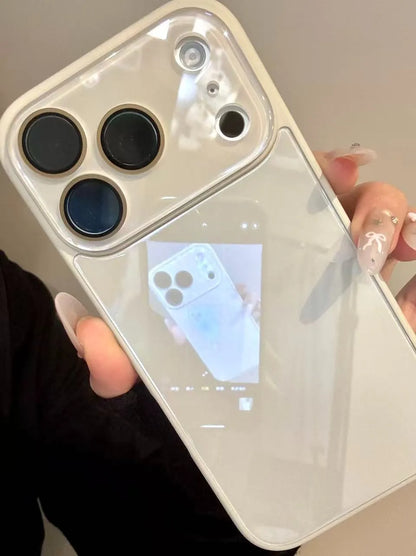Luxury Candy Color Tempered Glass Camera Protection Case For iPhone Shockproof Bumper Hard Back Cover