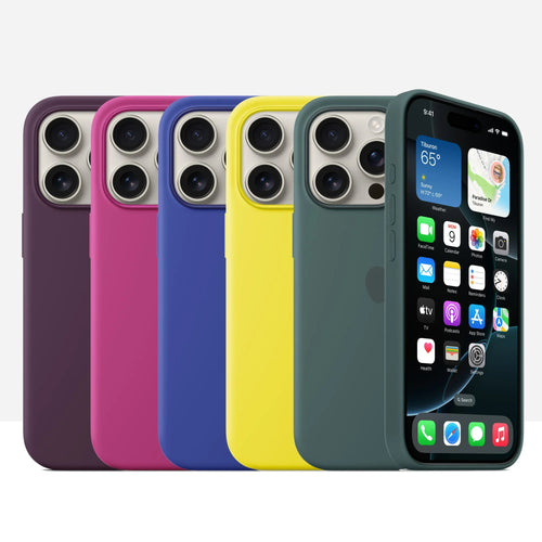 MagSafe Liquid Silicone iPhone Case With Camera Control  Full Protection