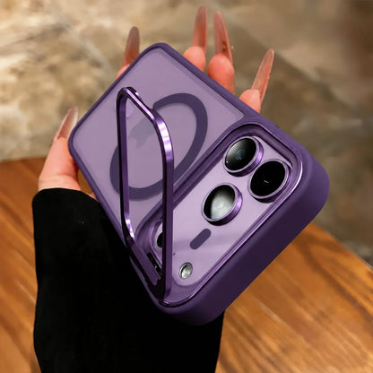 For Magsafe Matte Translucent Phone Case For iPhone
