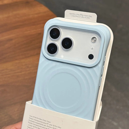 Water Ripple MagSafe Silicone iPhone Case – Shockproof