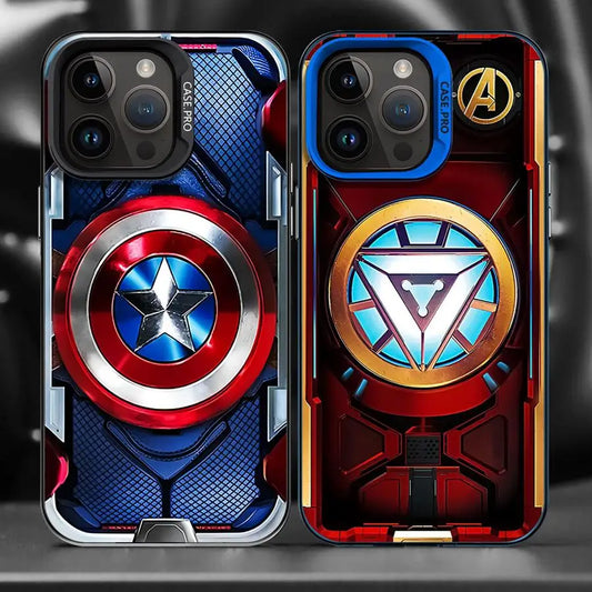Marvel Ironman Sipiderman Case For iPhone Back Phone Cover