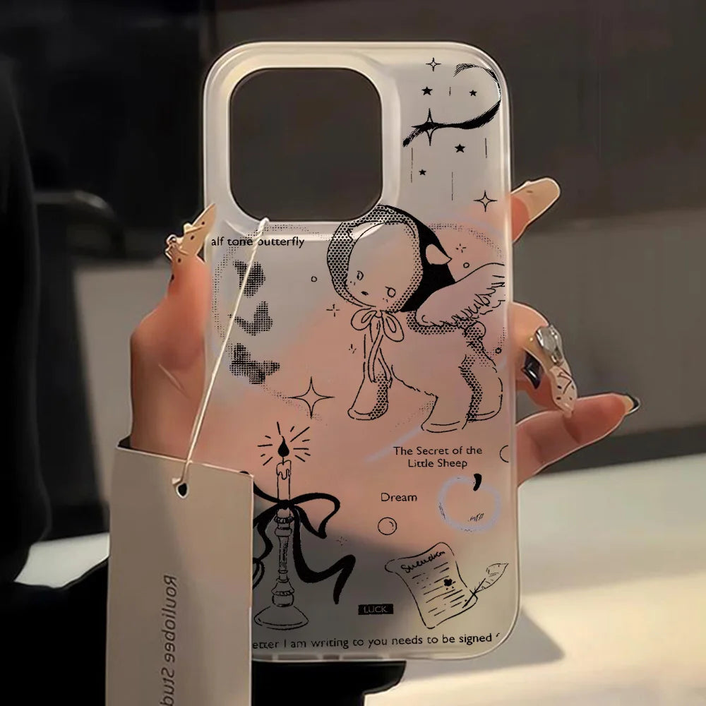 Cute Cartoon Puppy Phone Case For iPhone