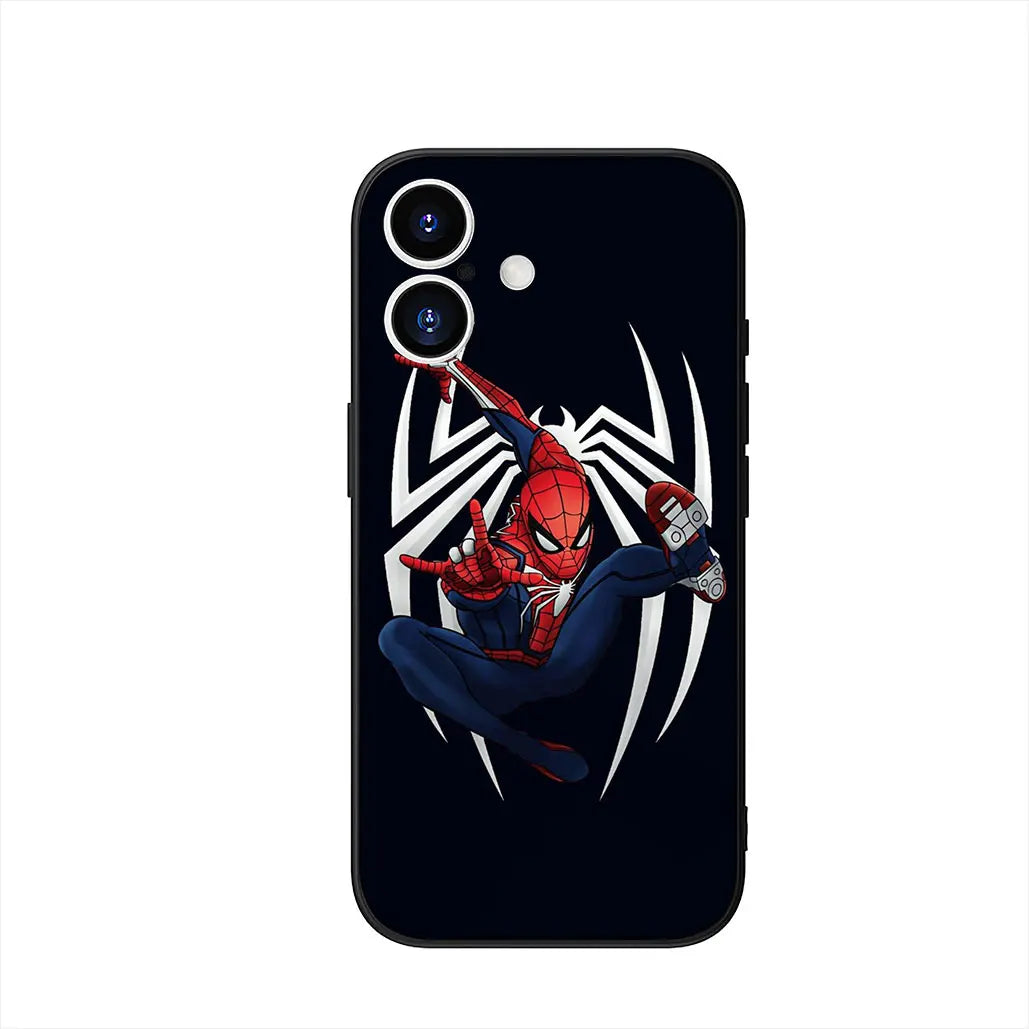 Spider Marvel Man Spiderman Cover Phone Case For Apple iPhone