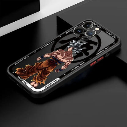 Hot Blooded Goku Anime Soft Phone Case For iPhone