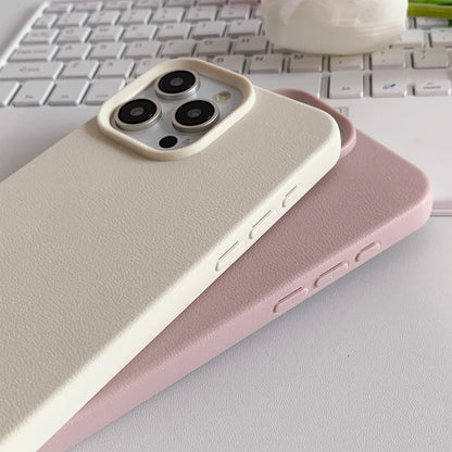 Leather Shockproof Soft TPU Phone Case For iPhone