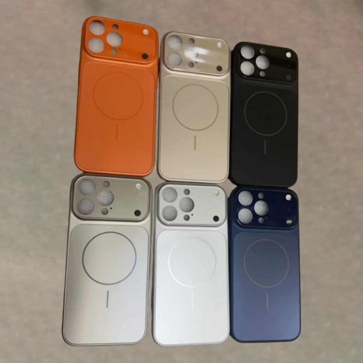 Original Nano Frosted Glass For Magsafe Phone Case For iPhone