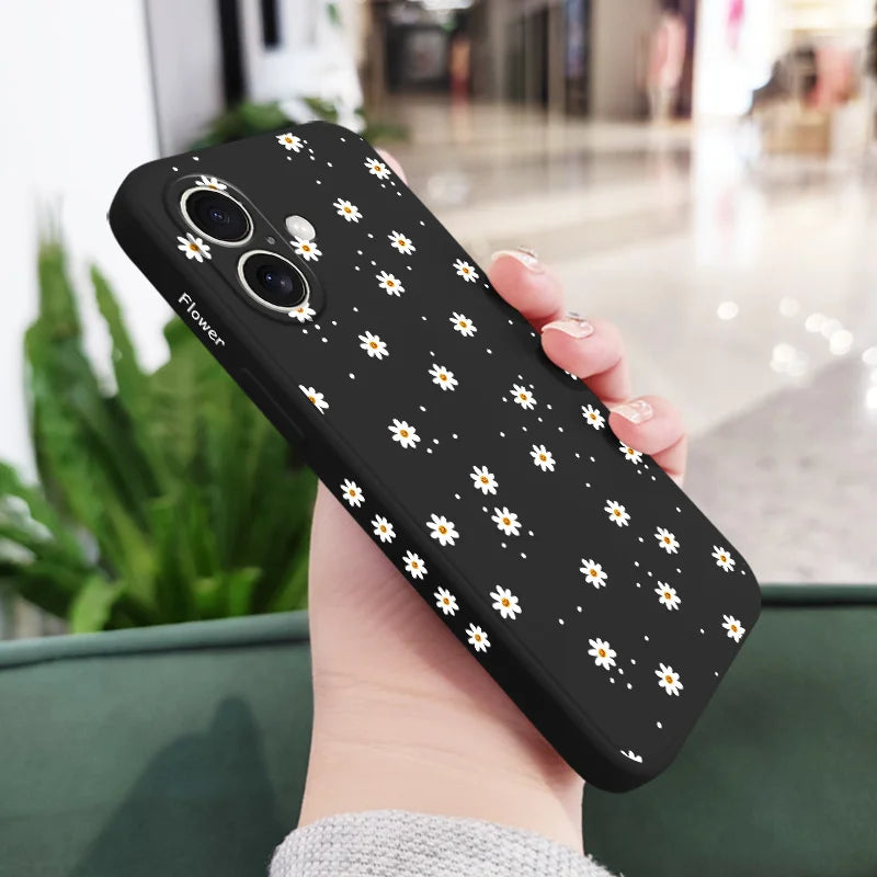 Floral Daisies Phone Case For iPhone