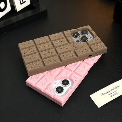 Funny 3D Rilakkuma Bear Soft Silicone Phone Case For iPhone