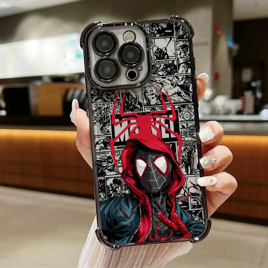 Phone Cover Case For Apple iPhone Marvel Cute Spider Men