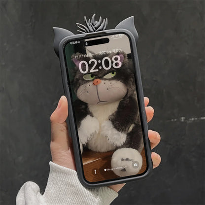 Lucifer Cat Cinderella Stretching Phone Case